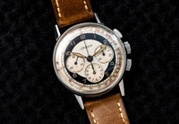 Lemania CH 27 C12 - Tuxedo Multiscale Dial - Twelve-Hour Chronograph - Circa 1943-1945