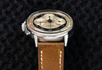 Lemania CH 27 C12 - Tuxedo Multiscale Dial - Twelve-Hour Chronograph - Circa 1943-1945
