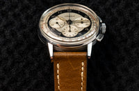 Lemania CH 27 C12 - Tuxedo Multiscale Dial - Twelve-Hour Chronograph - Circa 1943-1945