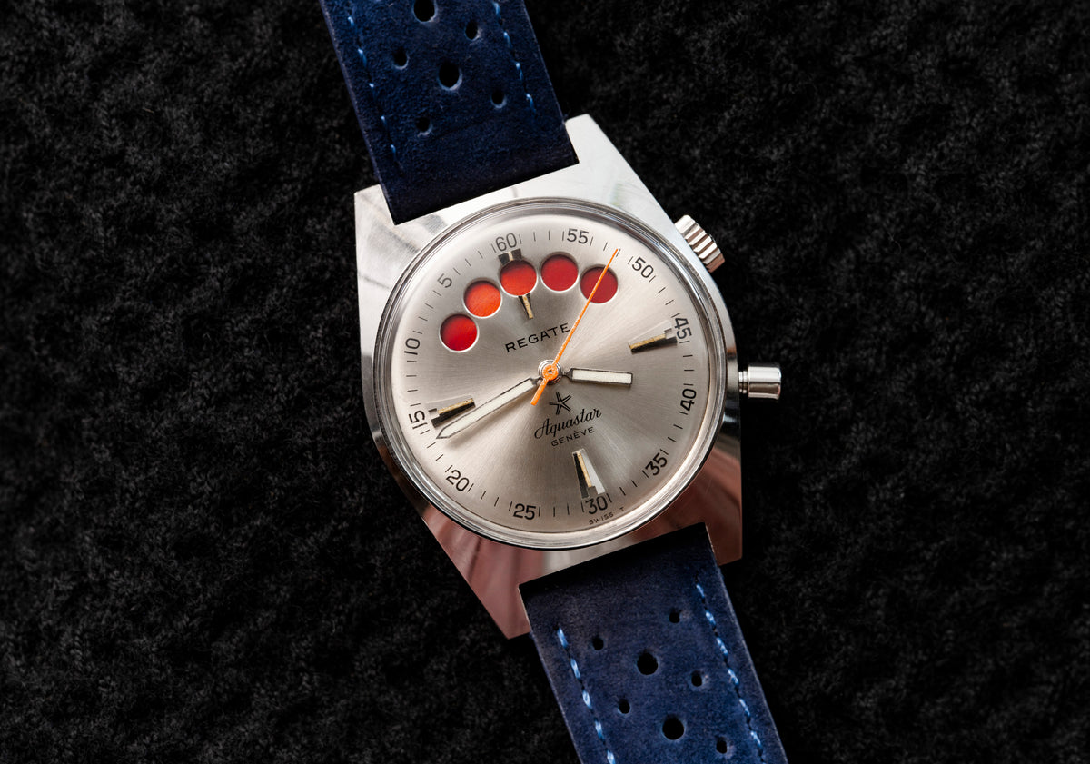 Aquastar Regate - Felsa 4000N - Five-Dot Yacht Timer - Circa 1965-1970