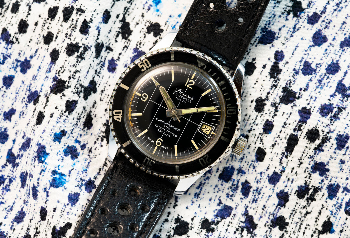 Sicura Navy 400 Diver - Circa 1970 - The House That Bought Breitling