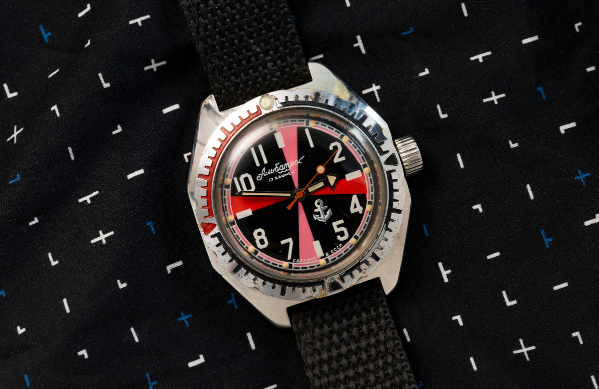 Vostok Amphibia Albatros - First-Series Radio Room - Made in USSR - 1990