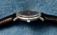 Technos - Tropical Dial - Red Sweep Seconds - Swiss, 1940s