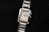 Cartier Tank Française Chronoreflex Ref. 2303 - Piaget 212P - Circa 1998
