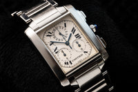 Cartier Tank Française Chronoreflex Ref. 2303 - Piaget 212P - Circa 1998
