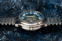 Seiko Daini Automatic Day-Date - Green Sunburst Dial - Circa 1974