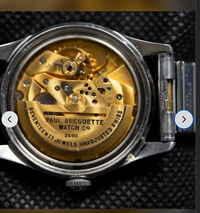 Paul Breguette Automatic (c. 1947) - Warm Patina Dial - Gold Plated Movement - Vintage Watch